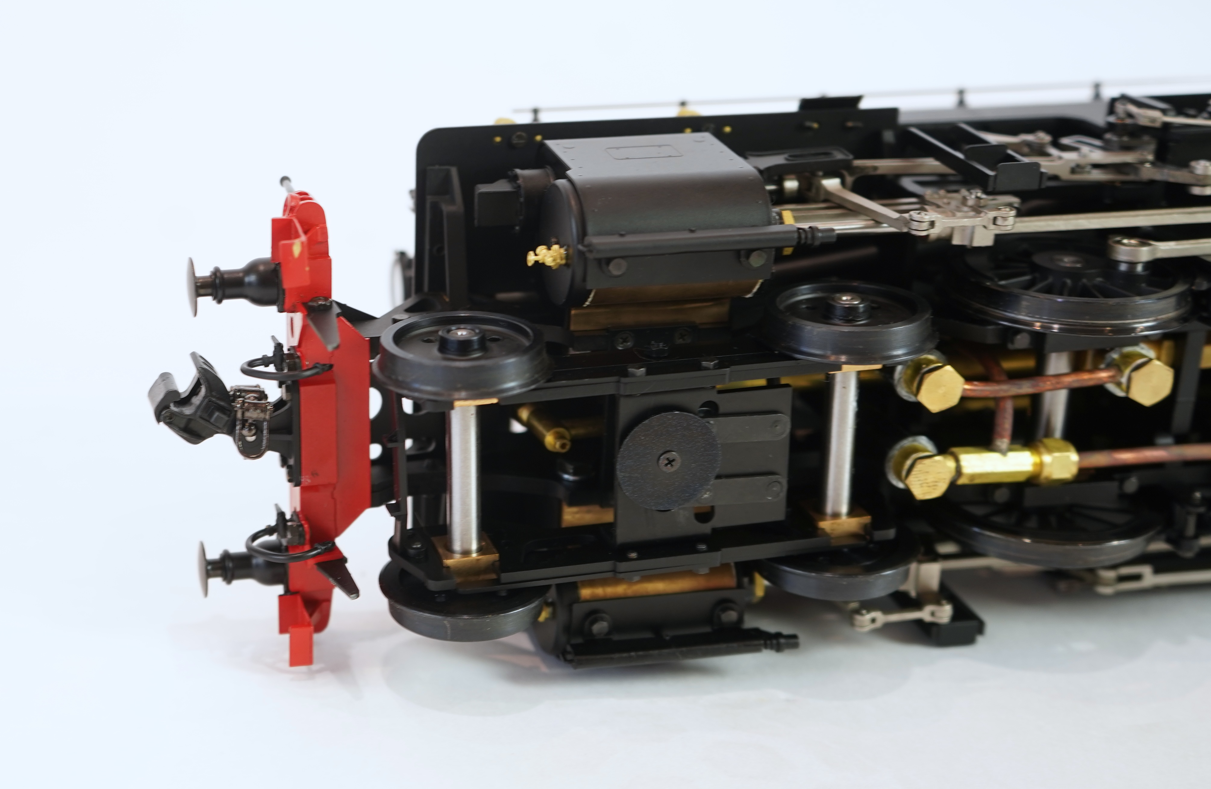 A Gauge One Aster Hobbies live steam Australian NSWGR AD60 Class, Bayer-Garratt 4-8-4+4-8-4 locomotive (from the 2009 production run), 6040, the kit built version, spirit fired working four cylinder motion, with grate an